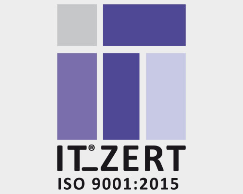 Wir sind ISO-zertifiziert